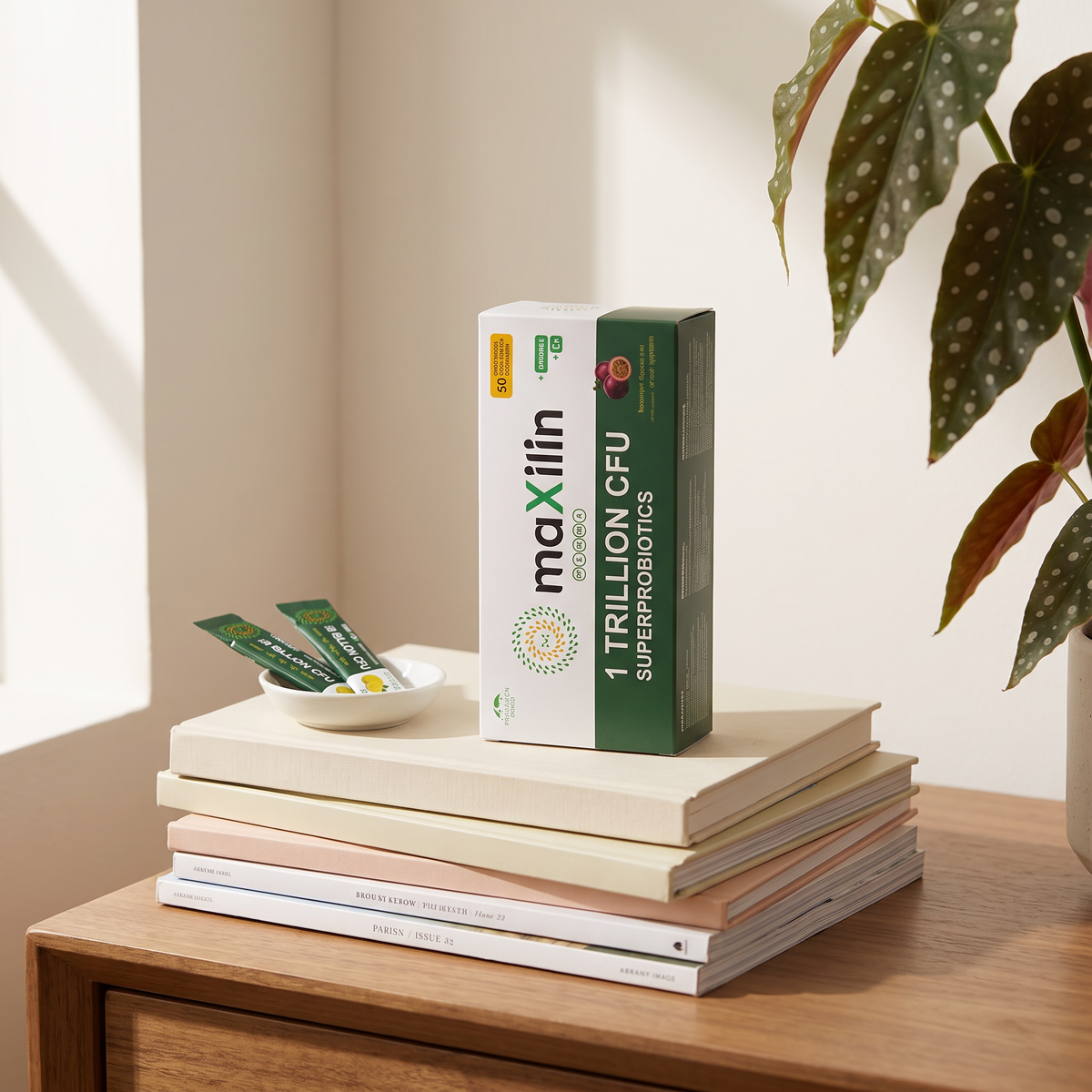 MaXilin Super Probiotic — продуктов кадър